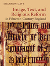 Image, Text, and Religious Reform in Fifteenth-Century England (eBook)